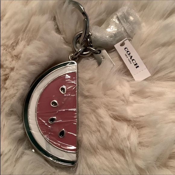 COPY - Coach Watermelon π Key Chain. NWT. Still in wrapping. - Picture 2 of 5